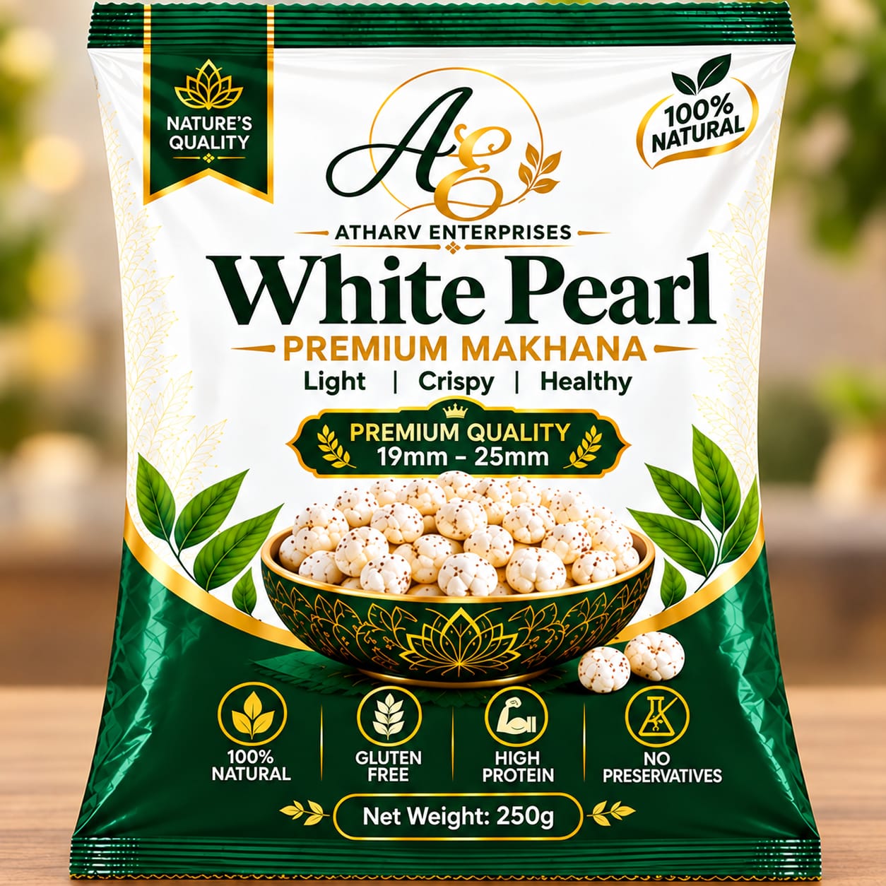 White Pearl Makhana 250g